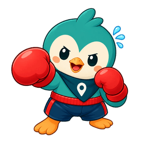 Roamio in boxing gloves, ready to take on the competition